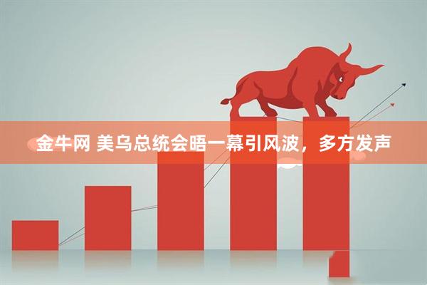 金牛网 美乌总统会晤一幕引风波，多方发声